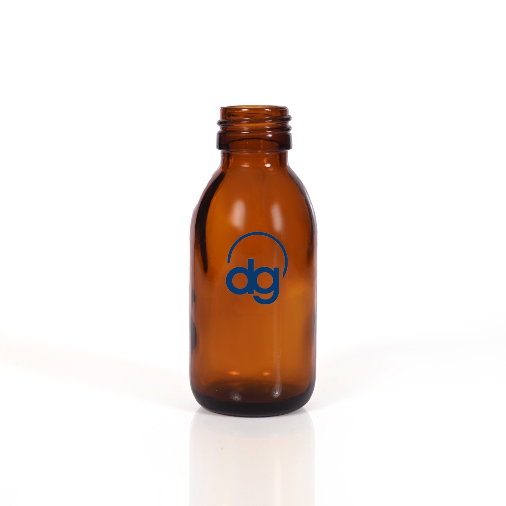PABL-0100-035: 100ml Amber Alpha Bottle