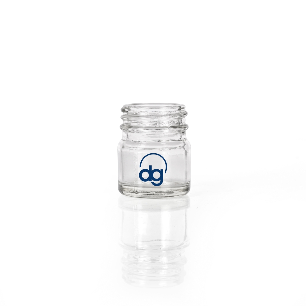 PFBL-0018-007: 18ml Balm Glass Jar Screw Neck