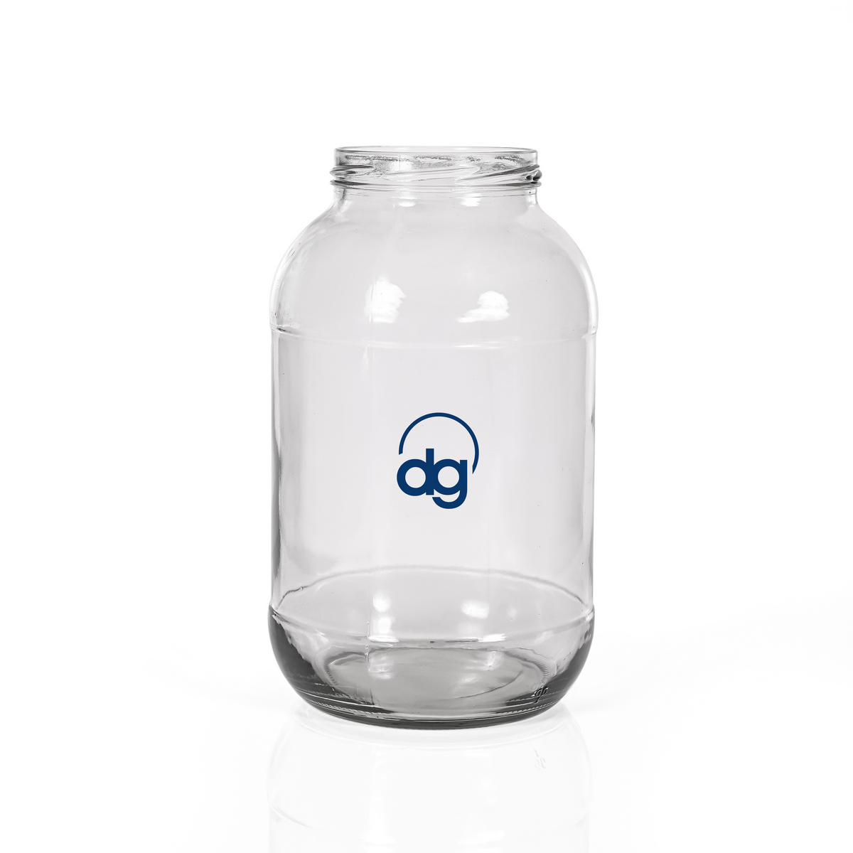 FGHK-1415-106: 1415ml Gherkin Lug Glass Jar