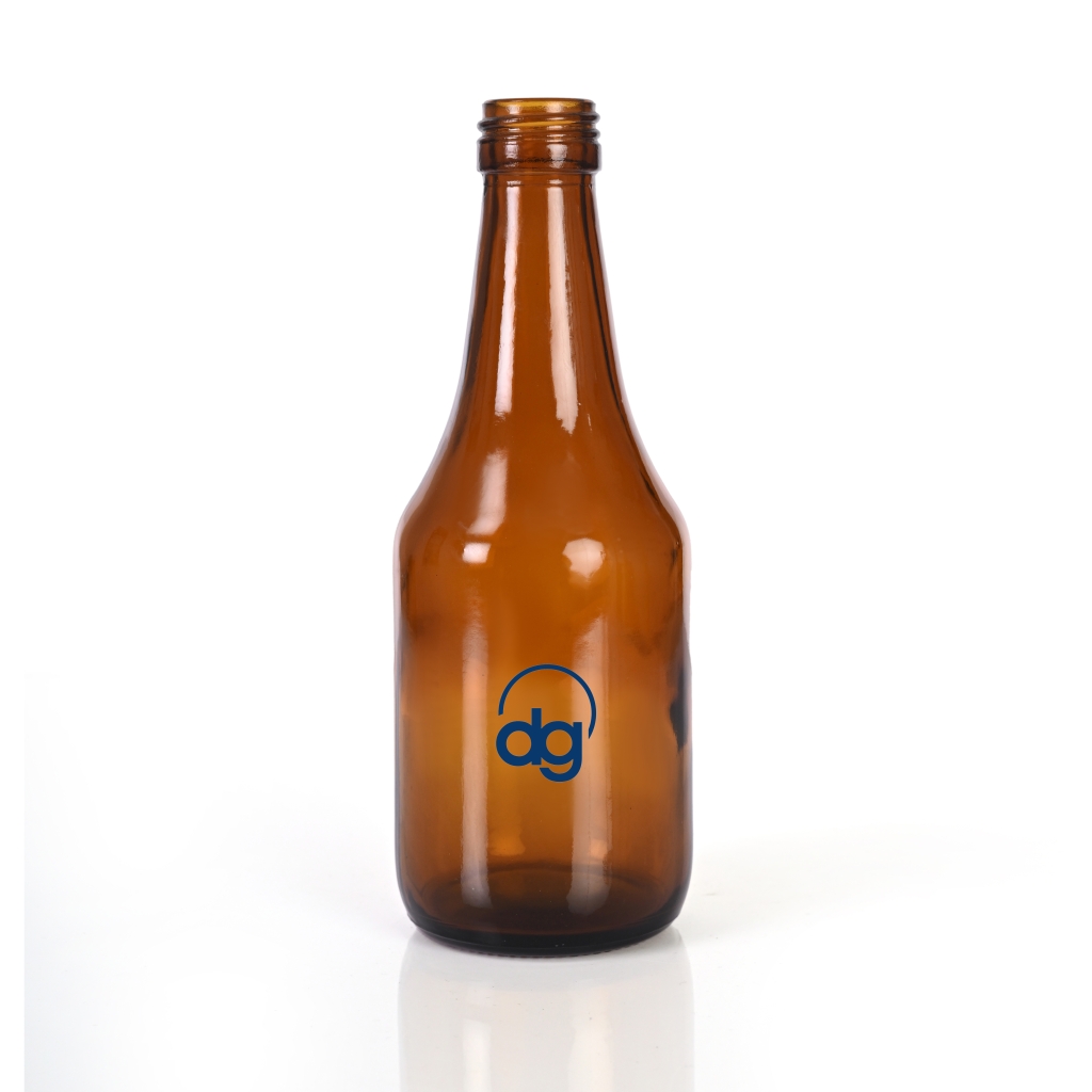 PABL-0200-048: 200ml Heam Up Amber Glass Bottle