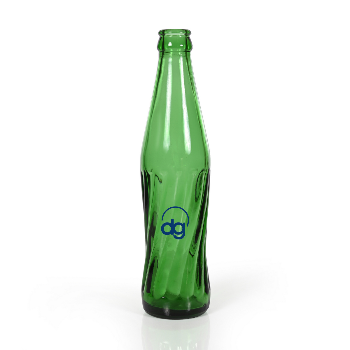 BCBD-0250-011: 250ml Green GMR Soft Drink Bottle
