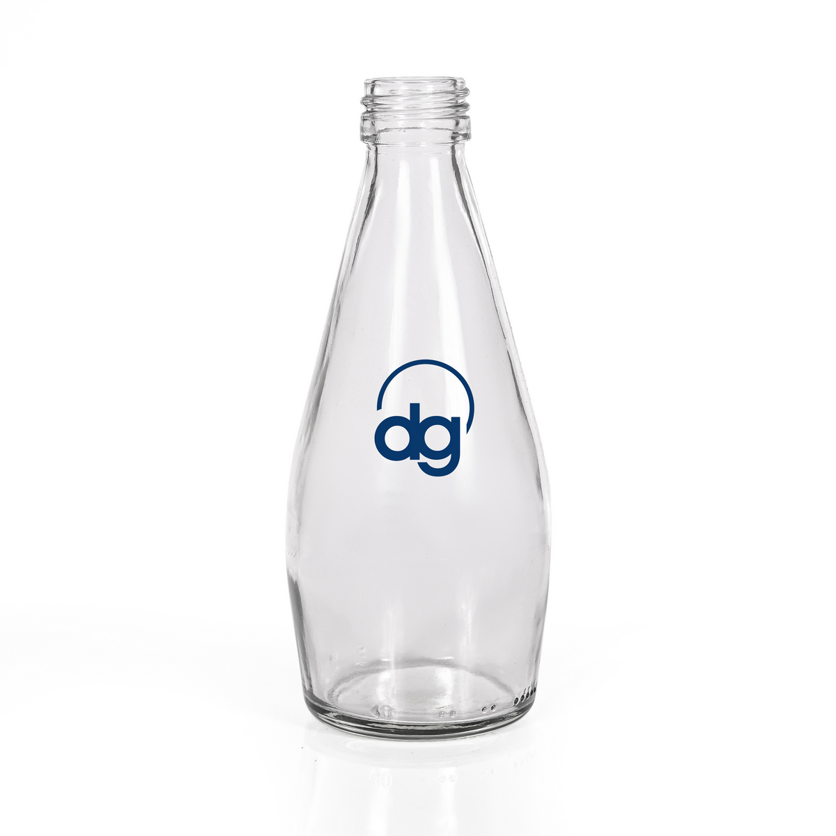 BMWJ-0250-013: 250ml Juice Oval Glass Bottle