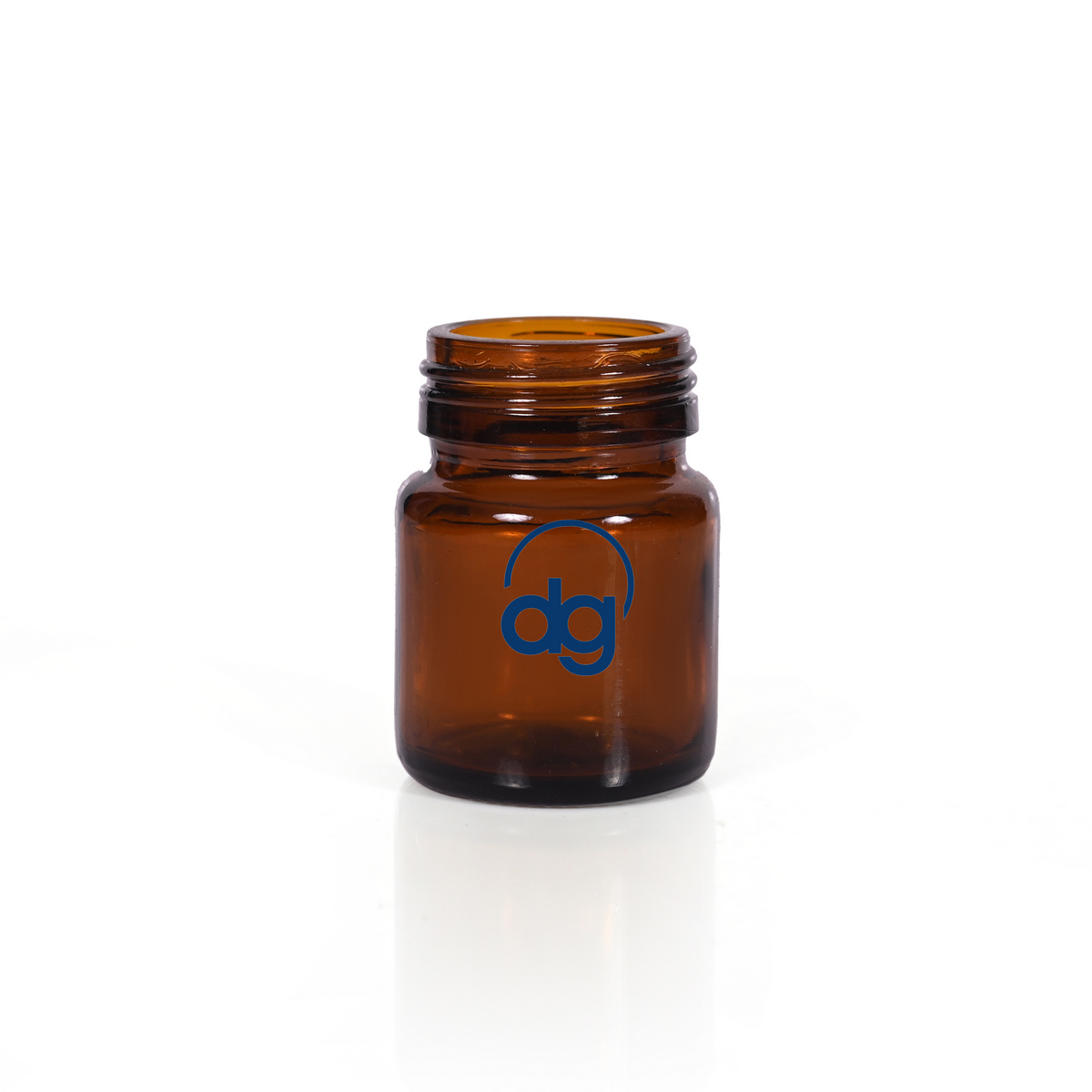PABL-0040-021: 40ml Hingoli Amber Glass Bottle