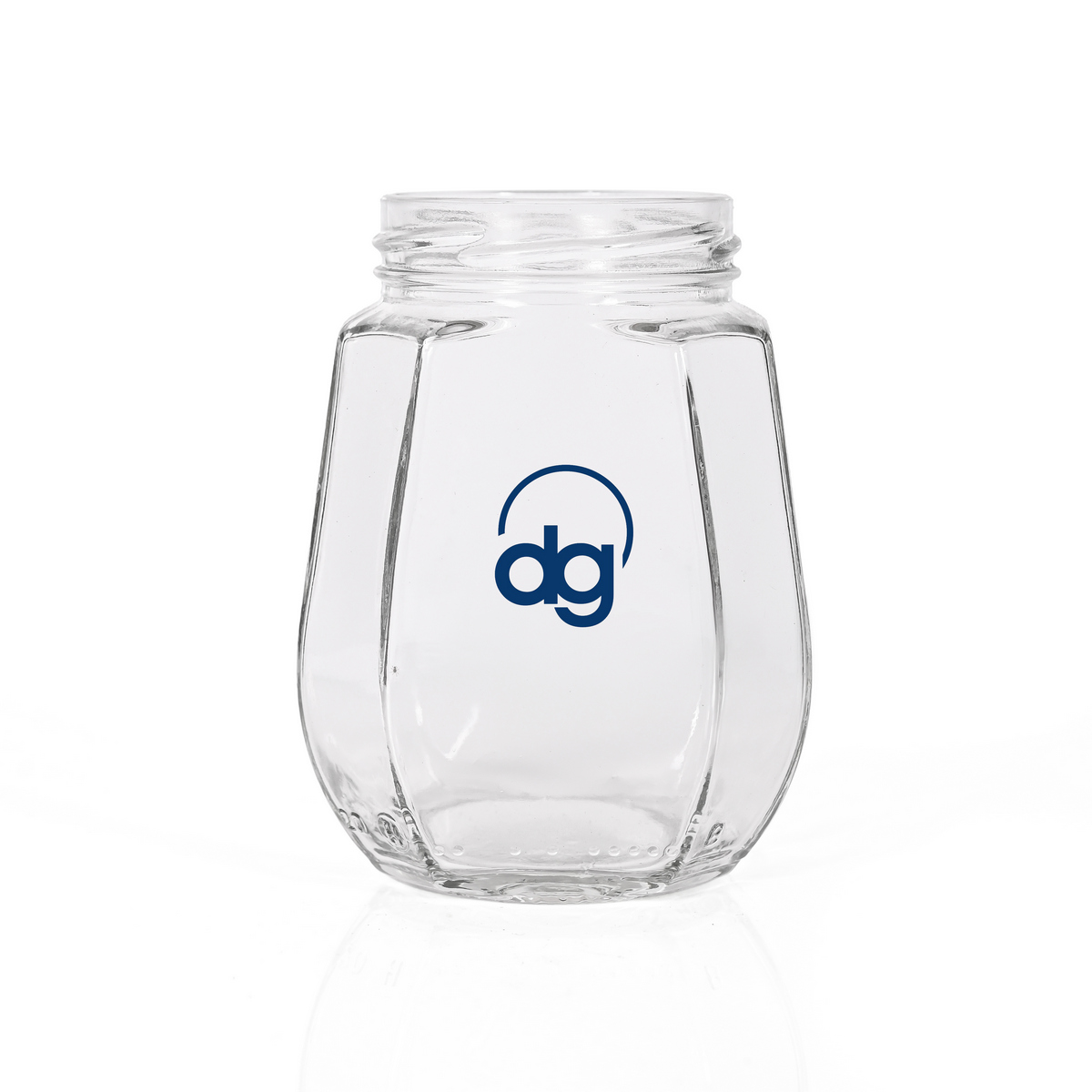 FJPC-400-076: 500Gms Fancy Octagonal with 63mm Lug Jar
