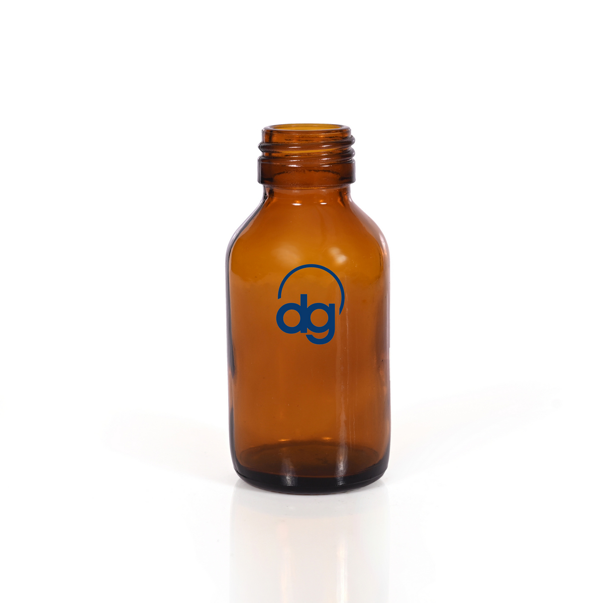 PABL-0070-030: 70ml Round Amber Glass Bottle