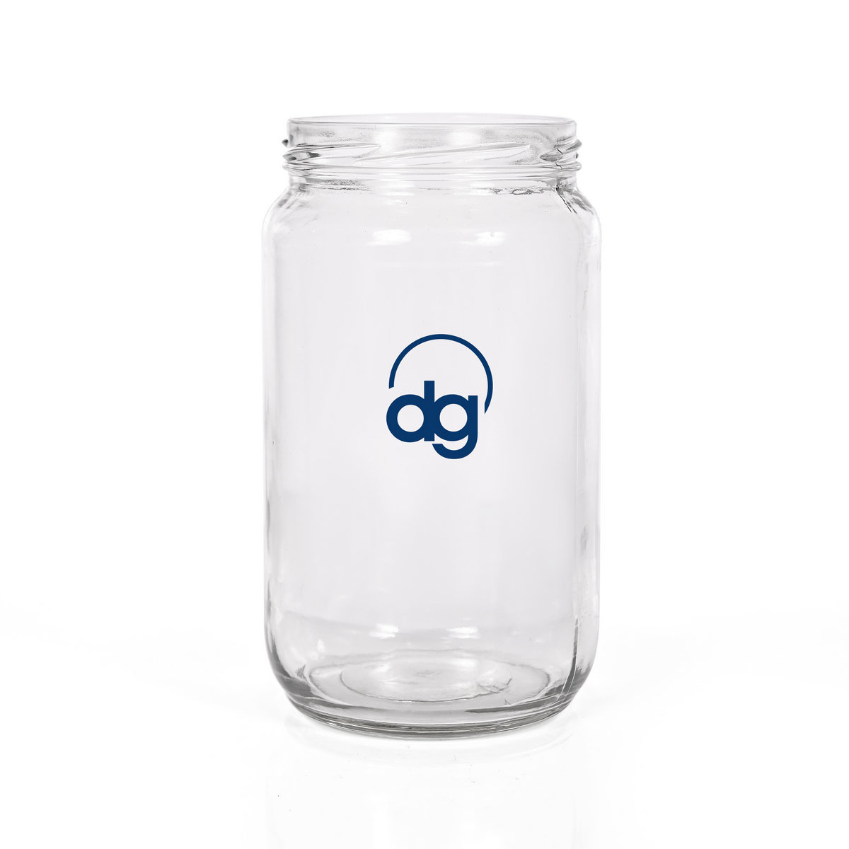 FJPC-0800-099: 810ml Plain Round Glass Jar