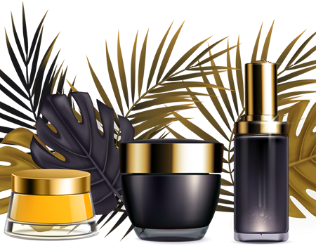 Durga Glass makes glass containers for Cosmetics products