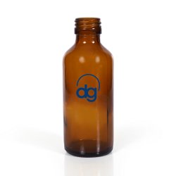 114ml Round P.D Amber Glass Bottle
