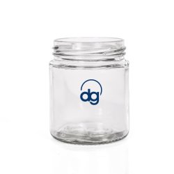 200ml Short Height Lug Glass Jar