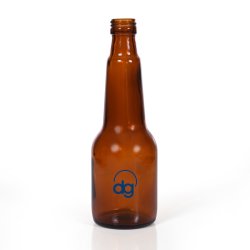 100ml Brut Amber Glass Bottle