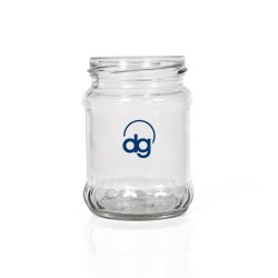 230ml Flutted Glass Jar