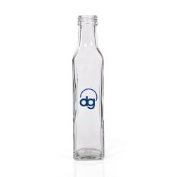 250ml Square Marasca Glass Bottle