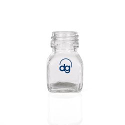 25Gms Square Fancy Glass Jar