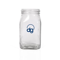 500Gms Square Honey Glass Jar