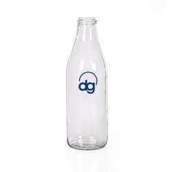 500ml Flint Round Glass Bottle