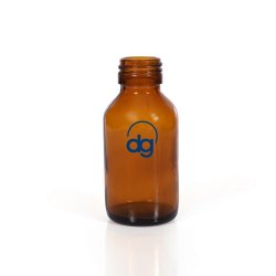 70ml Round Amber Glass Bottle